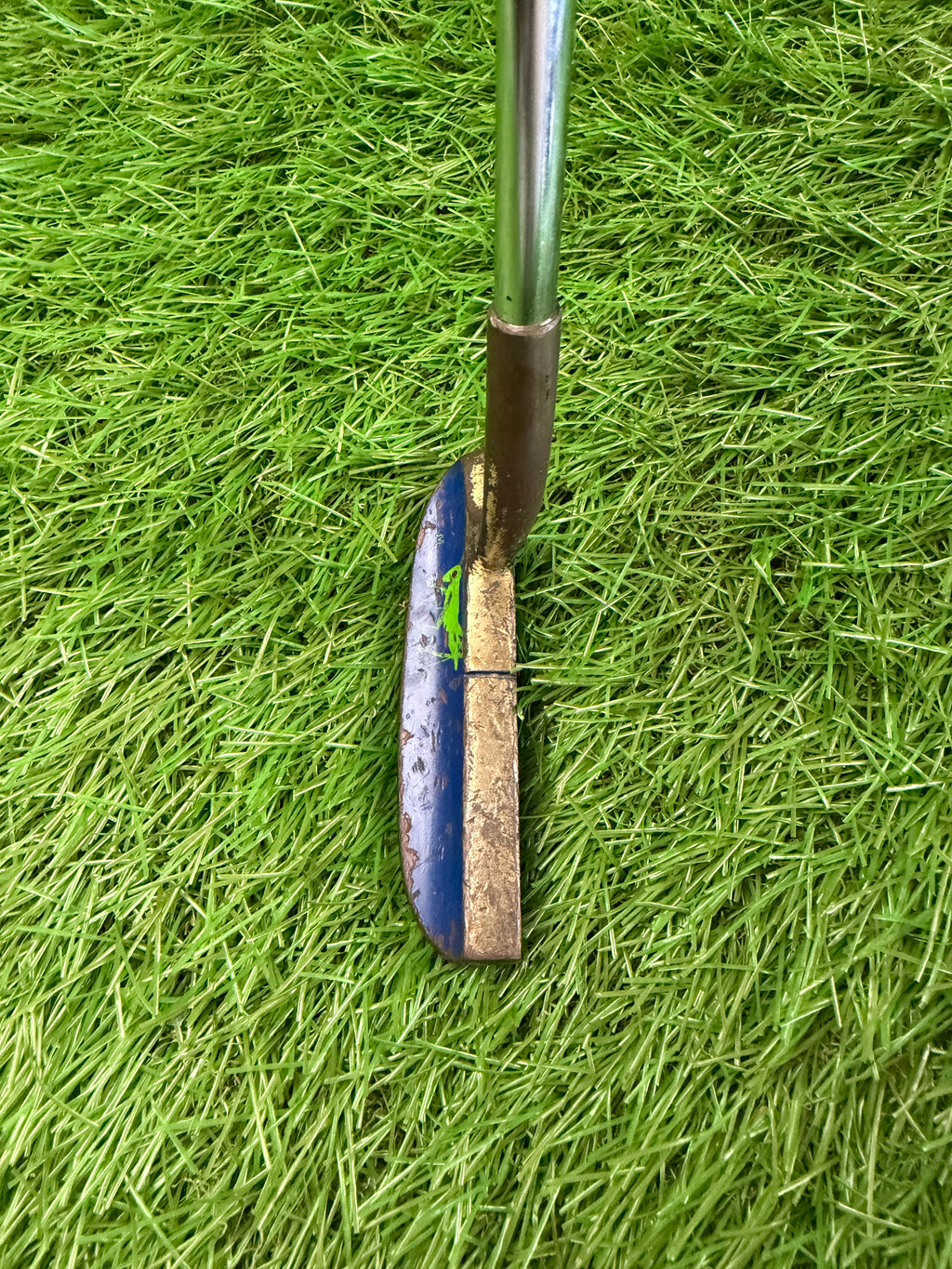 Rare Vintage Old Master Etc. L Eagle Putter RH Steel Shaft 34.5"