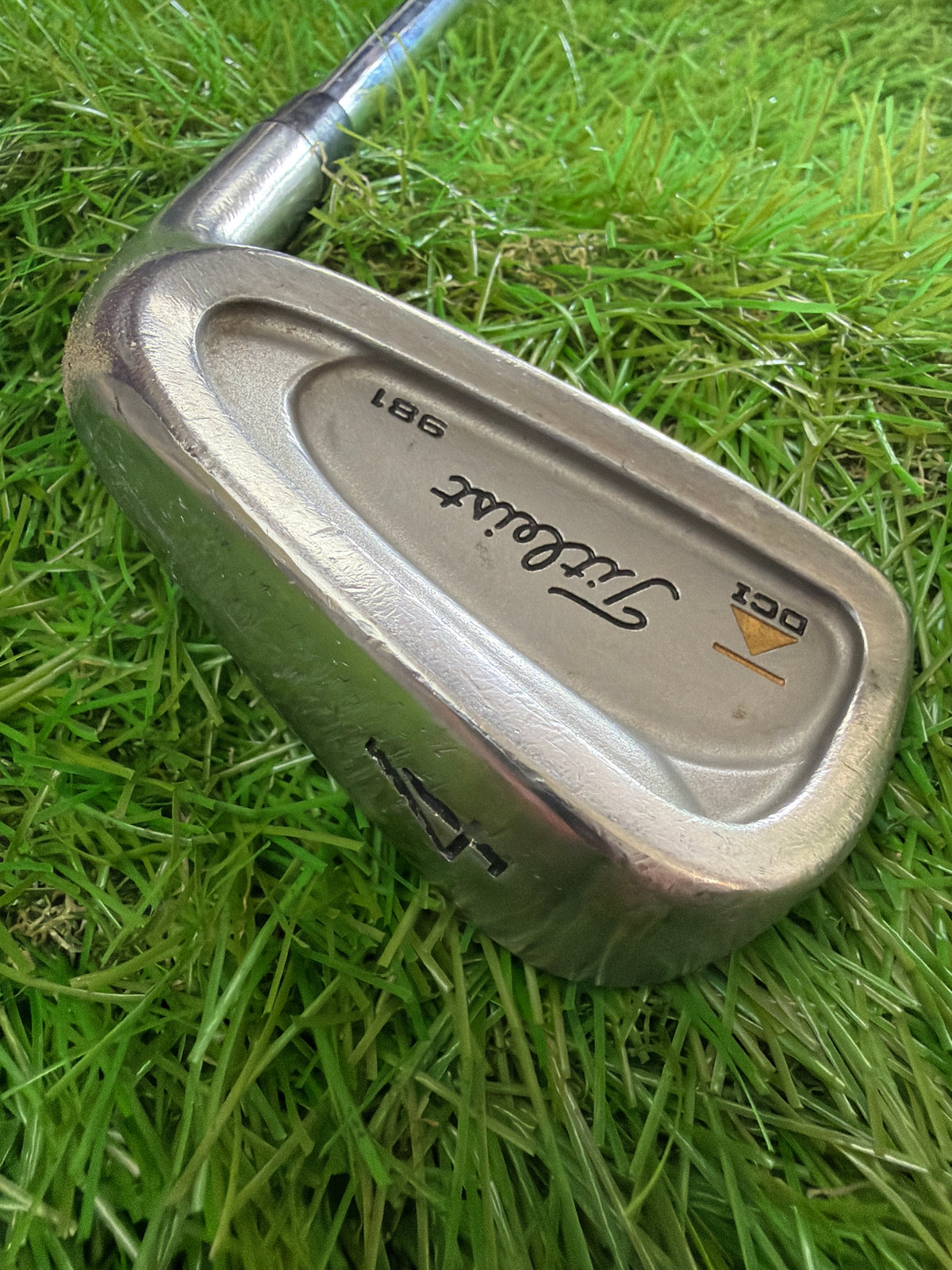 Titleist DCI 981 4 Iron RH Dynamic Gold Sensicore S300 Stiff Flex 38.5"