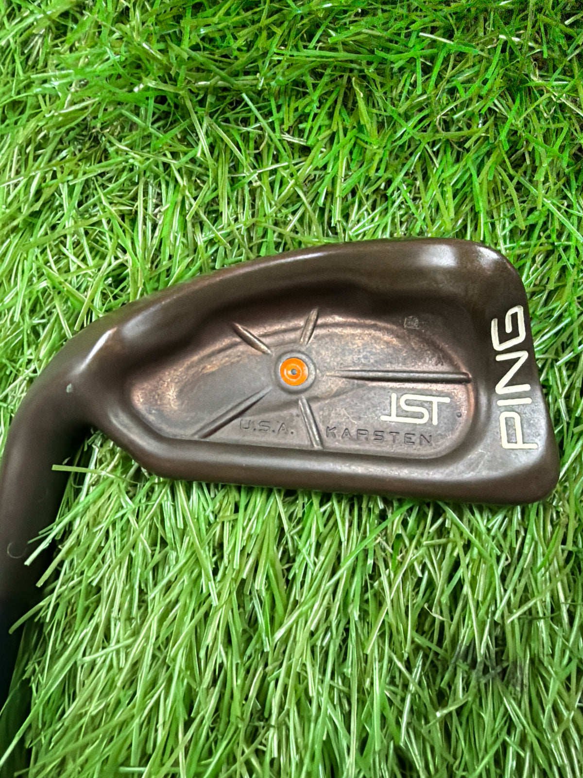 Ping ISI 5 Iron Beryllium Copper Orange Dot LH U44 Soft Regular (SR) Flex 38.75"