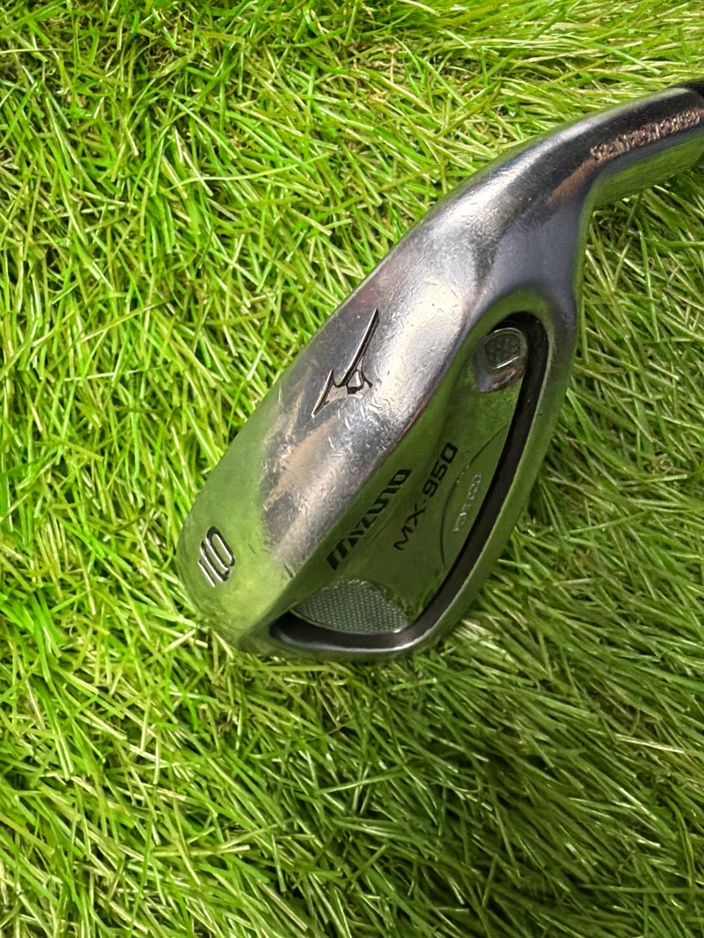 Mizuno MX 950 9 Iron RH SteelFiber i70 cw A Flex Shaft 36.5"