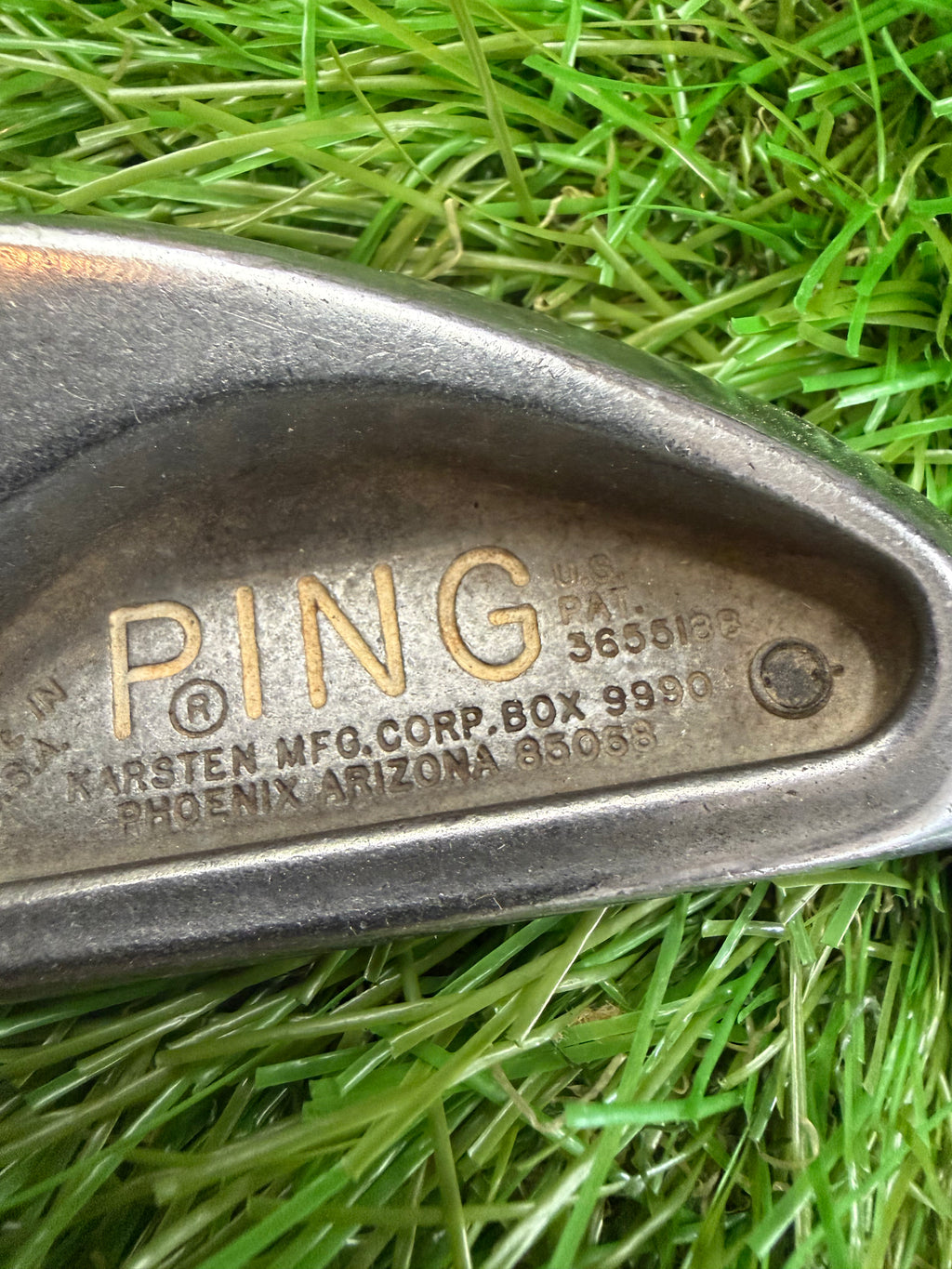 Vintage Ping Karsten II 6 Iron Black Dot RH ZZ Lite Stiff Flex Shaft 37"