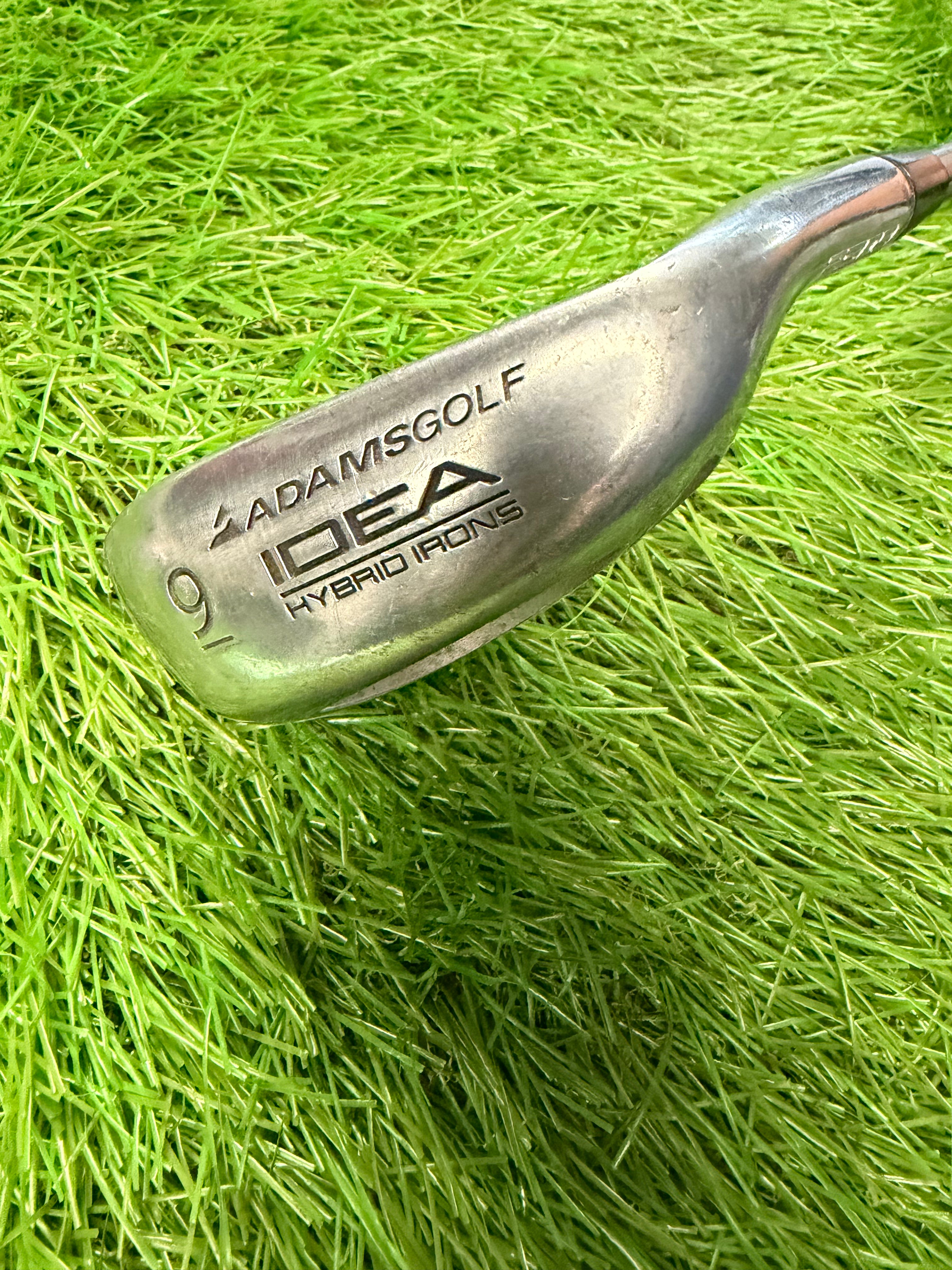 ADAMS Golf Idea 9 Hybrid Iron RH 55g Women's Flex Graphite Shaft 35"